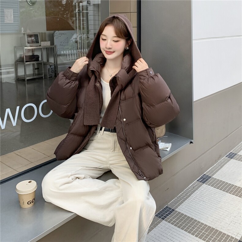 新品2025冬装白鸭绒羽绒服帽子可脱卸2C116-2558-P289-K399,女装羽绒服,2C116