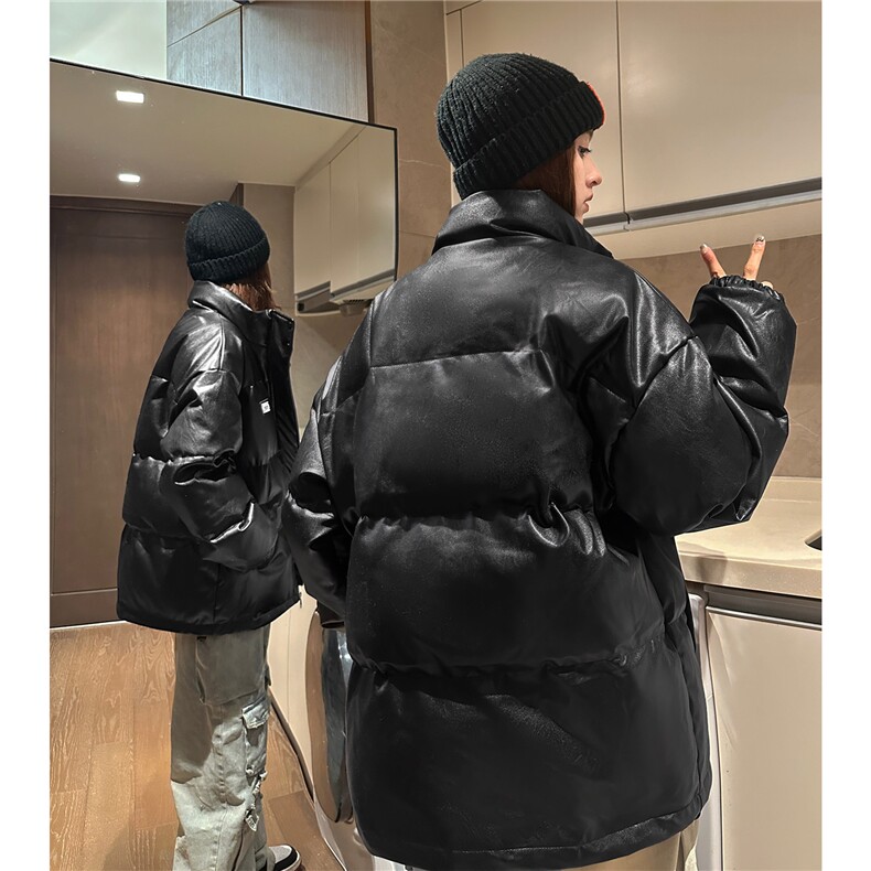 中性2025冬装宽松皮棉衣冬季宽松棉服袄情侣加厚外套男S271-P128,男装棉衣,电商A233-1