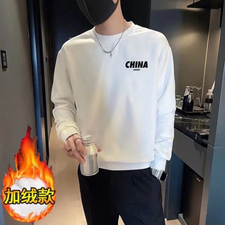 春秋冬华棉卫衣男女圆领宽松范学生情侣款韩版ins港风潮流,男装卫衣,星座218-8