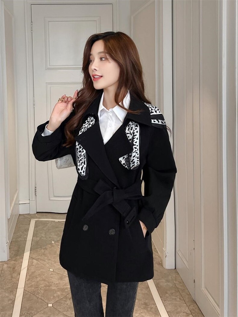 冬装配丝巾大衣，其它，樱·之秀