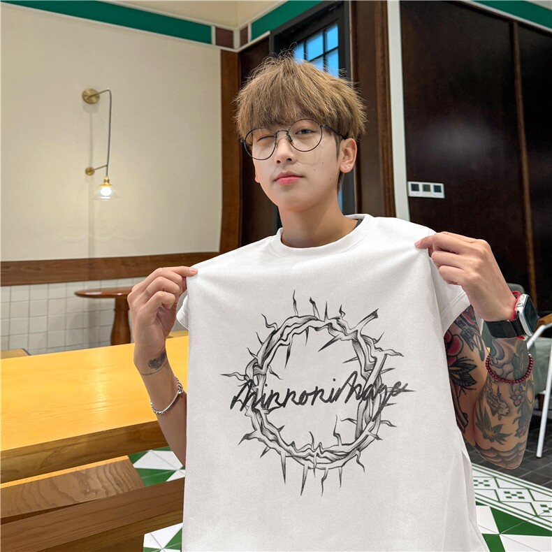 夏季新款抖音直播高品质麂皮绒印花宽松背心bxjp363-特批19控38,男装背心/马甲,星座605(原A050)
