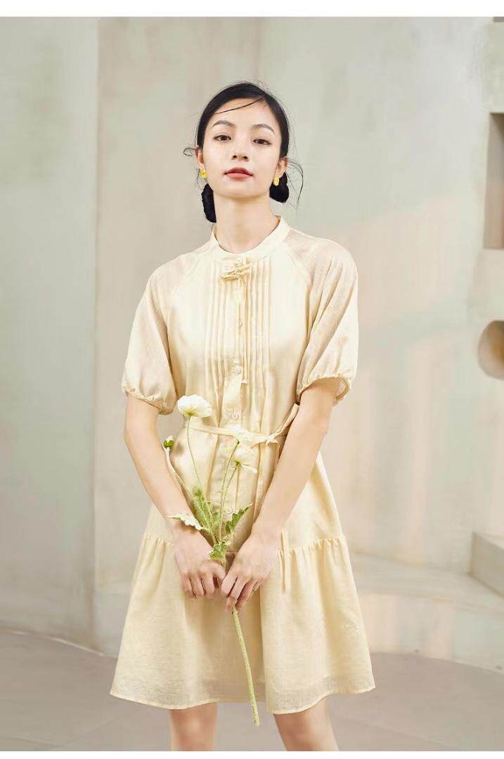 现货夏家新款-设计师系列轻风连衣裙，女装连衣裙，觅处