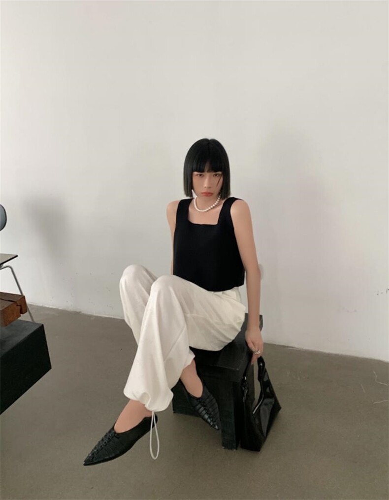 新醋酸面料百搭神裤，其它，DTU(6F)