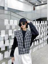 格纹披肩，其它，Queena PHoebe