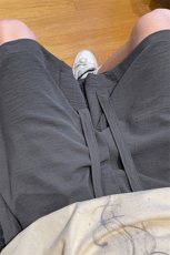 夏季短裤X2404-TP18薄款冰丝休闲裤男士宽松透气运动五分裤，男装休闲裤，电商A102