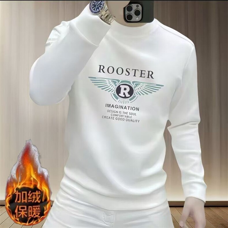 秋冬华棉卫衣男女圆领宽松范学生情侣款韩版ins重磅潮流上衣,男装卫衣,星座1210-1