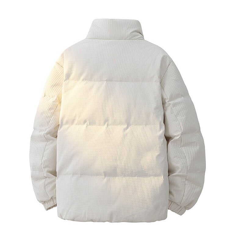 高街肌理感立领羽绒服情侣新玉米格冬装90白鸭绒SYR2601-P240,男装羽绒服,星座610B-1