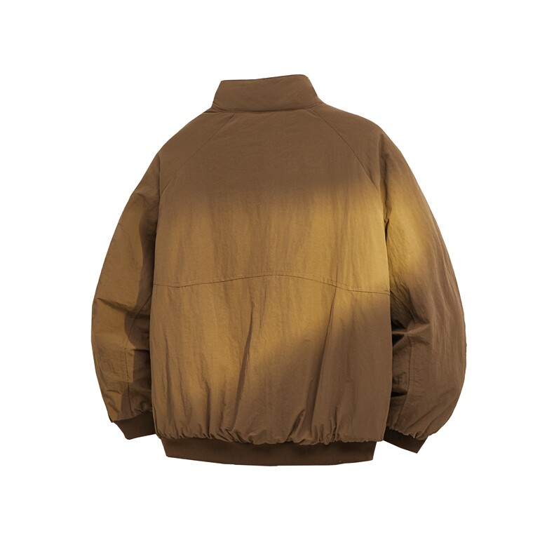美式趣味刺绣小狗棉服W65特P80,男装棉衣,电商A073