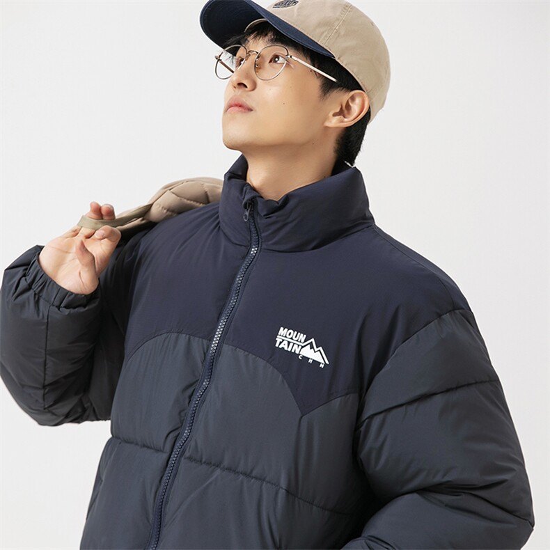2026冬季新款男日系潮牌拼色宽松休闲棉服加厚外套MY362-F138,男装棉衣,电商A101（原外27）