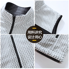 新款双面穿秋冬马甲时尚潮流百搭加厚坎肩防风大码918-P55，男装背心/马甲，星座210-1