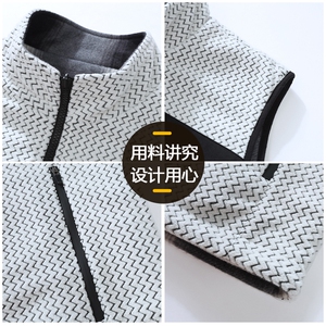 新款 双面穿秋冬马甲时尚潮流百搭加厚坎肩防风大码 918-P55图片