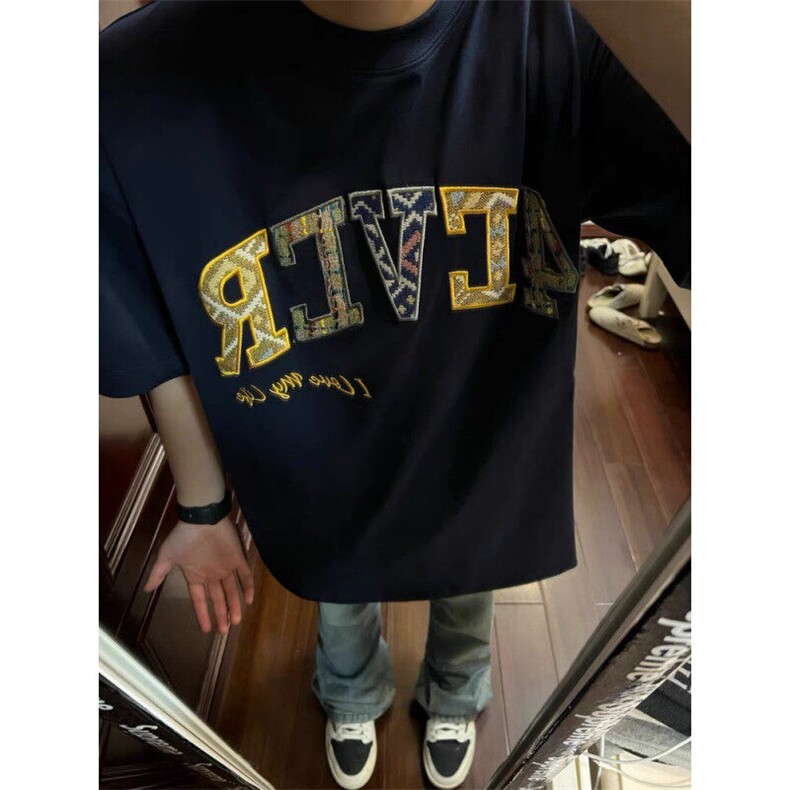 原版刺绣纯棉短袖ZX0305-P35,男装T恤,星座313A(原308A-2)