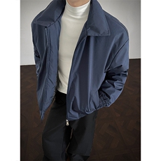 冬装老钱风加棉加厚夹克外套棉服男女翻领棉衣棒球服潮M813-P65，男装夹克，电商A441
