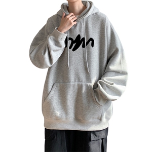！连帽圆领卫衣男装港风帽衫男 LM127-P35图片