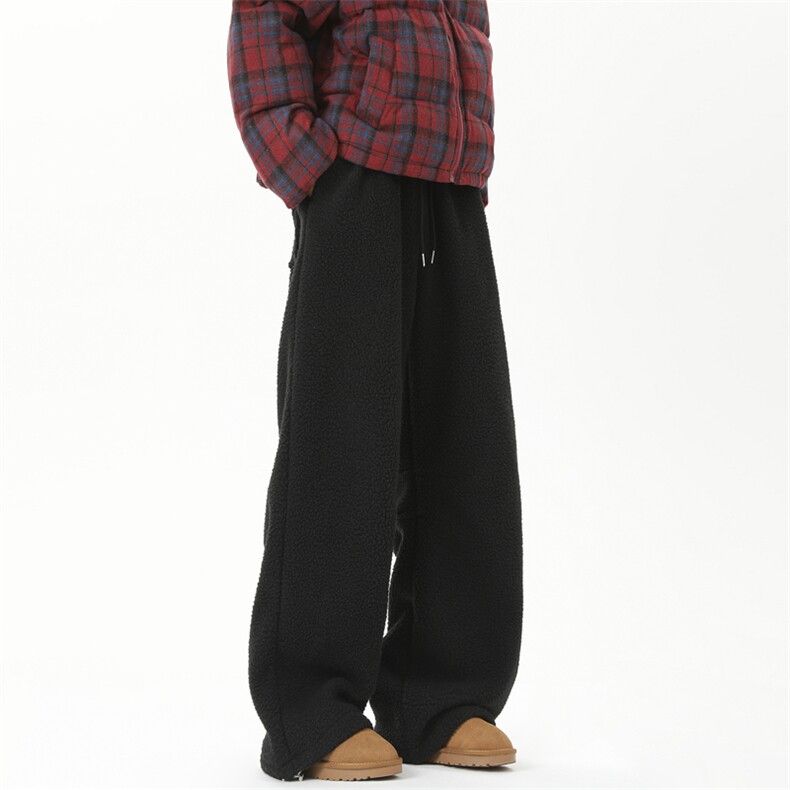 【现货】A755加绒-特P50控88480克羊羔毛加绒加厚休闲裤东北棉裤，男装棉裤，电商B335