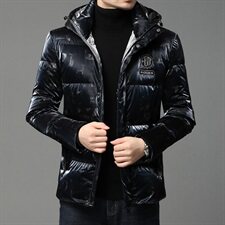 B20159钱塘2020-1冬季男士羽绒服高端90白鸭绒P275，男装羽绒服，钱塘207-1