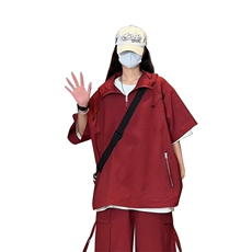 量大优供视频泡泡纱夏款连帽短袖t恤男CP73-特p35，男装T恤，电商B371