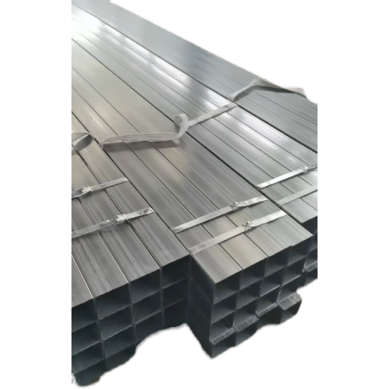 Zinc magnesium aluminum square tube galvanized magnesium aluminum square pass 120*120 140*140 wall thickness 1 8~4 5