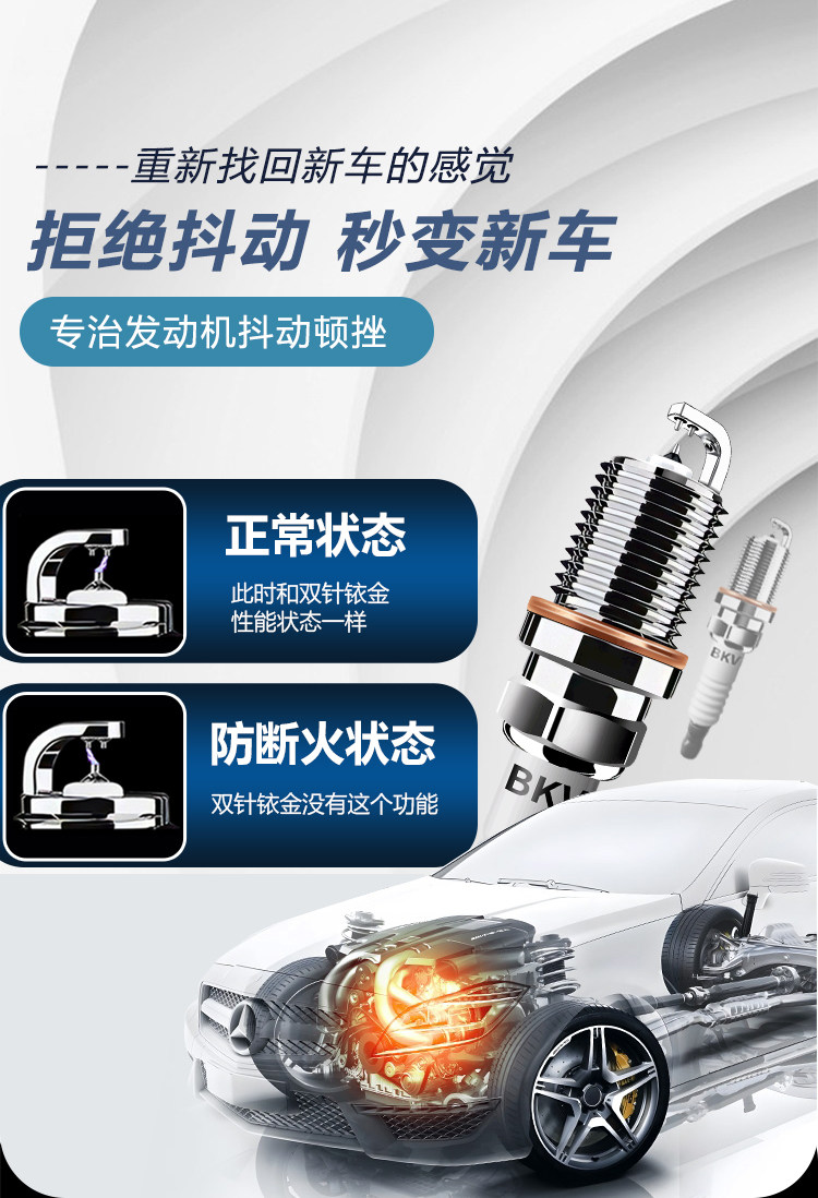 Volkswagen dedicated three-pin Iridium spark plug Lavida Sagitar Magotan Bora Passat original upgrade super double Iridium