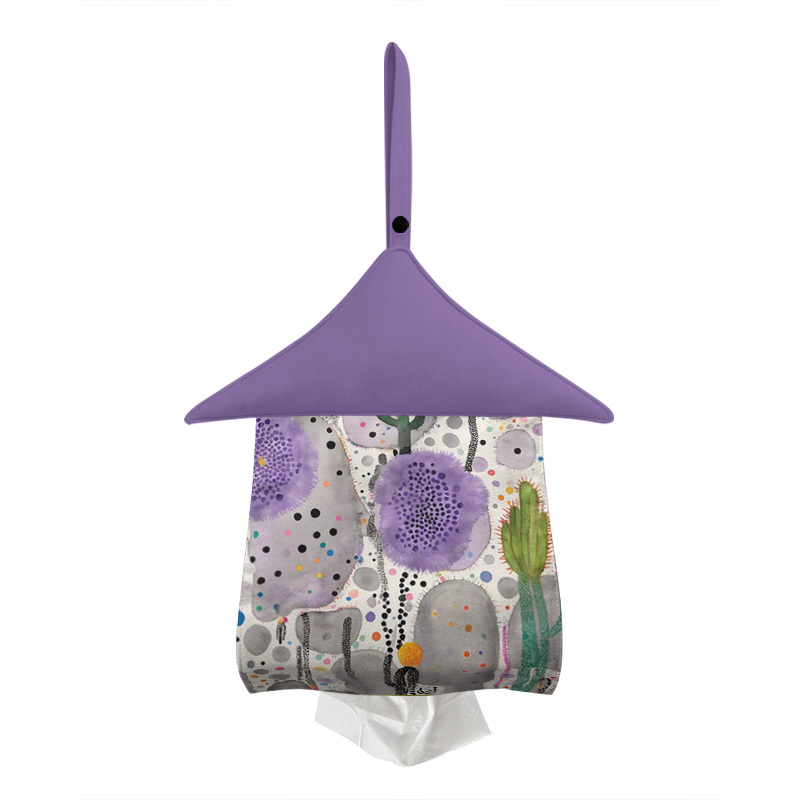 Inkixeaso Shine Chinese-Style Grass Room Hanging Tissue Bag Wall-Mounted Dormitory Bedroom Car Charging Cotton Inkixeaso Shine Chinese-Style Grass Room Hanging Tissue Bag Wall-Mounted Dormitory Bedroom Car Charging Cotton