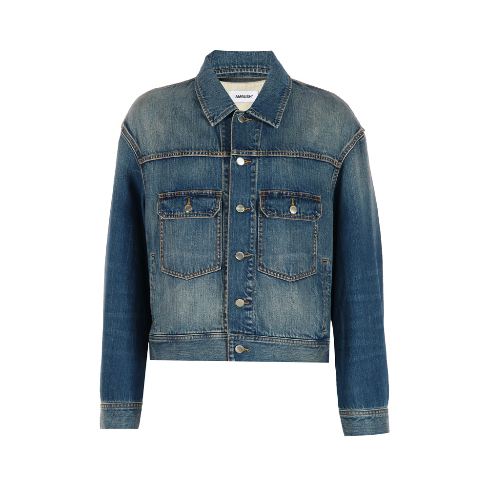 phục kích jacket denim nhiều màu bông nam giới.