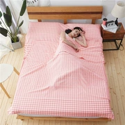 Du lịch khách sạn ly bông gối Du lịch rô trên giường bông xách tay túi ngủ khách sạn vị nhẹ bẩn - Túi ngủ