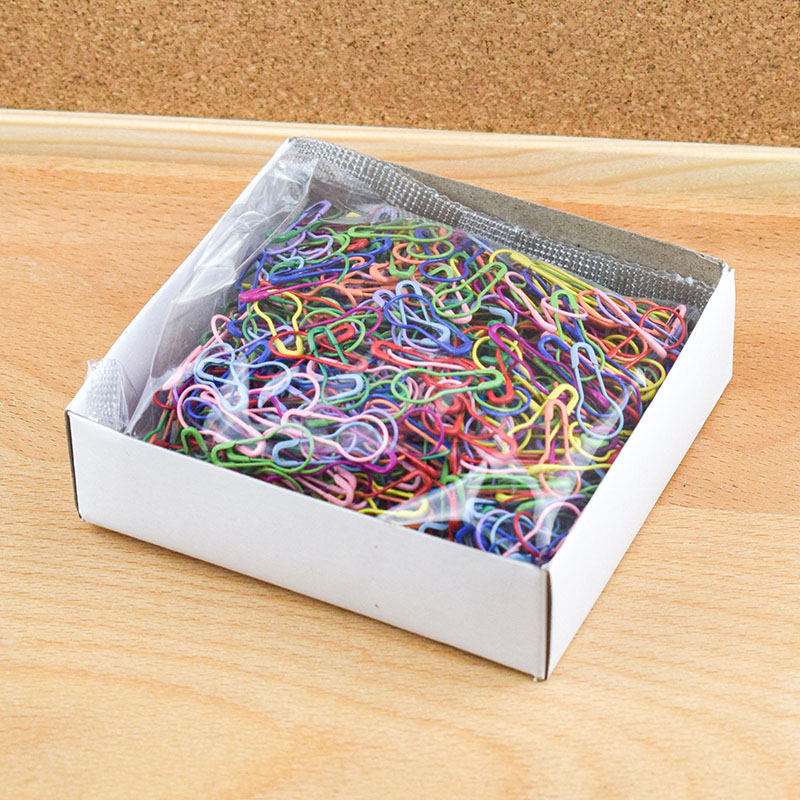 1000 old - fashioned hoist - shaped safety needle gold and silver - black clothing store hanging tag pear - type small button needle