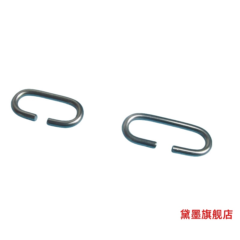 Oval Buckle Open Metal Shoe Buckle Stainless Steel Buckle Adult No-Sew 304 Replacement Buckle Children's Shoes Adult