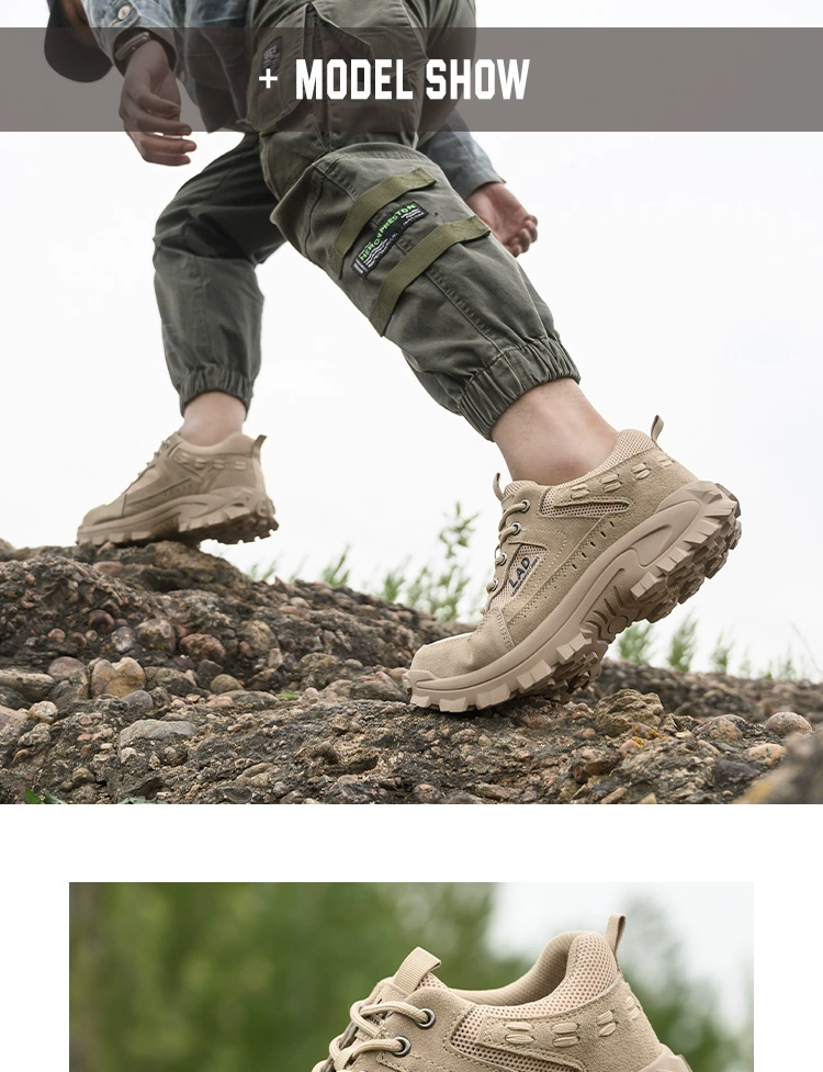 Labor protection shoes, men's work shoes, lightweight, deodorant and breathable steel toe caps, anti-smash and anti-puncture, Laobao steel plate construction site winter