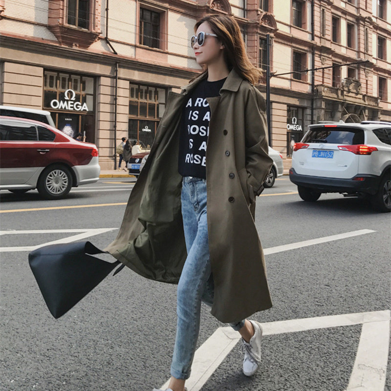 Trench pour femme en Coton en Coton - Ref 3226677 Image 3