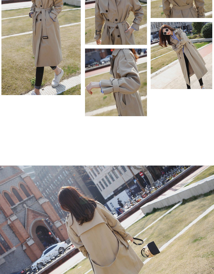 Trench pour femme en Coton en Coton - Ref 3226677 Image 22