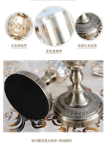 Легкая роскошная подсвечника