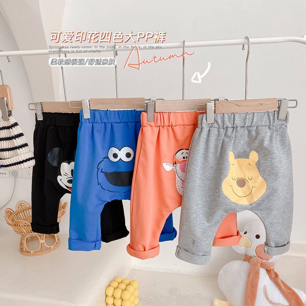 Baby Great PP Pants Spring Autumn Clothing New Baby Casual Pants Han Edition Children Kharen Pants Men And Women Children Big Fart Pants