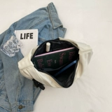 Демисезонная вместительная и большая сумка через плечо, универсальный красный шоппер для отдыха