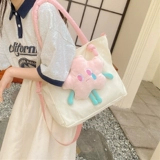 Вместительная и большая милая сумка через плечо для школьников, шоппер, поясная сумка, подходит для студента, коллекция 2022