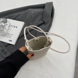 Демисезонная сумка через плечо, кошелек, розовая универсальная маленькая небольшая сумка, изысканный стиль, осенняя