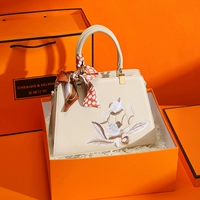 Белая желтая подарочная коробка, подарок на день рождения