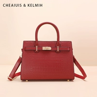 Красный, крокодиловый принт, подарок на день рождения