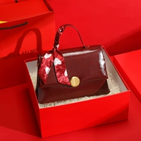 Красная подарочная коробка, подарок на день рождения