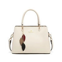 Тип D кремово-белый, бесплатный шелковый шарф + подарочный пакет.