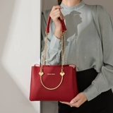 Cheaiuis & Kelmih красная свадебная сумка женщина 2024 Новая нишевая сумочка Свадебная невеста сумка невесты