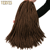 European and American wig dirty braid hollow braid long straight hair braid crochet hook needle hair small braid hanging braid hollow braid