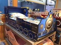 Export European and American creative personality cartoon Thomas fire lathe bed hotel B & B characteristic bed