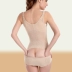 . Sau bộ đồ corset cúp ngực phiên bản nâng cao của chiếc thắt lưng eo eo jumpsuit làm đẹp quần áo body - Một mảnh