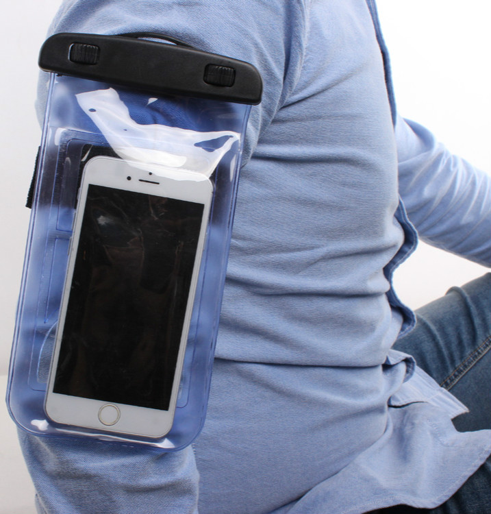 2023 waterproof mobile phone bag can touch screen special sealed bag rider diving sleeve arm hanging transparent outdoor dust-proof drifting