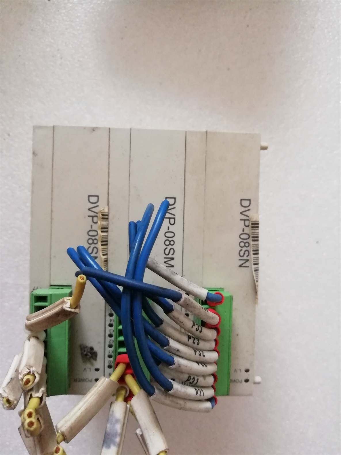 a Delta PLC expansion module DVP08SN11R physical shooting quality assurance spot