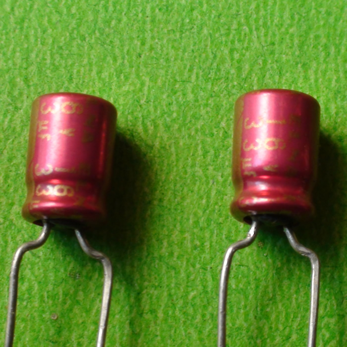 New Japanese ELNA 33UF16V miniature cerafine series capacitors