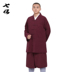 Shangyuan bảy tuổi xuân và mùa thu quần áo bông tu sĩ và quần áo thầy tu ngắn con trai-sin ngồi-váy saper quần áo hai bộ trang phục tu sĩ Phật giáo trang phục 