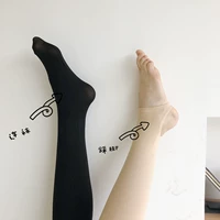 2018 mùa thu và mùa đông nhẹ chân tạo dáng quần lửng nữ quần legging dày cộng với vớ nhung dày vớ vớ bếp vớ noel