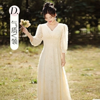 Длинный, средней длины, цвета шампанского, V-образный вырез